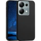 Силиконовый (TPU) чехол Deexe Matte Case для Xiaomi Redmi 17 - Black - изображение 1