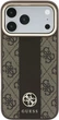 Чохол для смартфона Guess 4G with Stripe Round and Classic Logos MagSafe для Apple iPhone 18 Pro Max / Apple iPhone 17 Pro Max Brown (3666339652555) - зображення 3