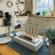 Биокамин Nice & Cozy Stand настольный белый 110153 - изображение 2
