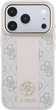 Чохол для смартфона Guess 4G with Stripe Round and Classic Logos MagSafe для Apple iPhone 18 Pro Max / Apple iPhone 17 Pro Max Pink (3666339652630) - зображення 3