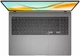 Ноутбук ASUS Vivobook S16 (S5608QA-U3224W), Qualcomm Snapdragon X X1-26-101 / 16" / OLED / RAM 16 ГБ LPDDR5X / SSD 256 ГБ / Qualcomm Adreno / Windows 11 Home / Сірий - зображення 3