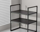 Стелаж кухонний Kitchen Racks для мікрохвильової печі, двоярусний, 54 × 75 × 31 см, метал і пластик, із висувною конструкцією та двома полицями, органайзер для зберігання кухонного приладдя, посуду та пляшок - зображення 6