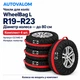 Комплект чохлів для коліс Autovalom WheelBag L R19-R23 до 80 см, 4 шт. (CC1145-4) - зображення 2