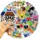 Набір вінілових наклейок Пружнки Incredibox Sprunki Інкредибокс, Good 50 шт FE233 - зображення 6