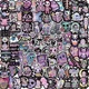 Набір вінілових наклейок у пастельно-готичному стилі (Pastel Goth) 50 шт PMS029 - зображення 1