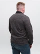 Поло мужское коричневое с длинным рукавом 5404-08 3XL - изображение 2