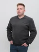 Джемпер мужской черный плотный 505-01-V L - изображение 1