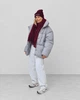 Пуховик жіночий X-Woyz LS-8946-4 60207 M сірий - изображение 5