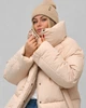 Пуховик жіночий X-Woyz LS-8946-10 56094 M бежевий - зображення 5