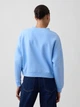 Свитшот на флисе женский GAP 895222578 S Голубой (1162032607) - изображение 2