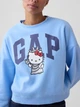 Свитшот на флисе женский GAP 895222578 S Голубой (1162032607) - изображение 4