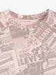 Футболка бавовняна жіноча Levi`s 537996231 M Рожевий/Сірий (1162561616) - зображення 6
