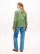 Куртка-рубашка демисезонная женская Tommy Hilfiger 222610435 L Зеленая (1162572011) - изображение 5