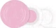 Сервіз столовий Luminarc Ambi Poppy Pink Біло-рожевий зі склокераміки 19 предметів на 6 персон (163-135-V6285) - зображення 2