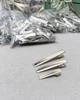 Заготовки заколка-крокодил 4.5 см упаковка 95-100 шт серебристые (HM011392-2) - изображение 5
