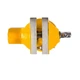 Тиски слесарные поворотные MASTERTOOL, 50 мм. Yellow (07-0201) 4746287 - изображение 3