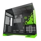Корпус Geometric Future Model 3 Glass без БП Black/Green (GEO-M3-BNV) - изображение 6