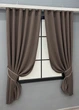 Комплект коротких штор VR-Textil Bagema Rvs № 2070ш Кавовий 130х170 см 2 шт (35-0452) - зображення 2