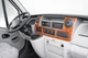 Накладки на панель приборов (2004-2010) Алюминий для Renault Master - изображение 1