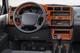 Накладки на панель Алюміній для Toyota Rav 4 1996-2001 рр - зображення 2