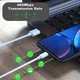 Кабель шнур швидкої зарядки Realme SuperDart SuperVooc USB-A to Type-C 6,5A до 65W 1м Білий - зображення 7