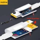 Кабель шнур швидкої зарядки Realme SuperDart SuperVooc USB-A to Type-C 6,5A до 65W 1м Білий - зображення 8