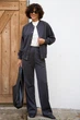 Костюм (бомбер на кпопках та штани з резинкою) Розмір XL-XXL (50-52) Графітовий - зображення 1