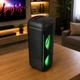 Портативная акустическая система ZXX с Bluetooth 100 Вт, 2 динамика 6.5", RGB-подсветка, FM-радио, караоке с микрофоном, USB/TF/AUX, TWS (4O55-XXZ) - изображение 5