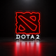 Неоновая вывеска N.F.G. Dota 2 Дота 40x50см - изображение 3