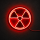 Неоновая вывеска N.F.G. Radioactive Радиация красная LED - изображение 3