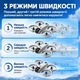 Радиоуправляемый самолетик GT3 Max с избеганием препятствий, пультом с экраном 5", до 12 минут игры, дальностью до 150 м, серый - изображение 8