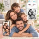 Портативный мини термопринтер Mini Printer Bluetooth для телефона, черно-белая печать, бело-голубой - изображение 5