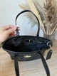Женская сумка Coach Crossbody Tote Bag черная, сумка-тоут Коач через плечо, сумочка Коуч с регулируемым ремнем - изображение 6