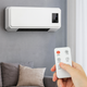 Кондиционер настенный 800W/Тепловентилятор с пультом Кондиционер обогрева/охлаждения для дома и офиса - изображение 4