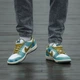 Кросівки Nike SB Dunk Low Reptaile White Blue Olive 44 - зображення 4