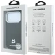 Панель Karl Lagerfeld Grained Choupette Head Metal MagSafe для Apple iPhone 17 Pro Max / 18 Pro Max Black (KLHMP18X6PSCHLK) - зображення 8