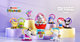Подарочный набор из 4-х киндер сюрпризов Hello Kitty Kinder Surprise - изображение 2