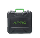 Аккумуляторный перфоратор APRO 18 В 1,5 Дж SDS+ беспроводной перфоратор до 4500 уд/мин с реверсом регулировкой оборотов 1 аккумулятором зарядным устройством и кейсом - изображение 8