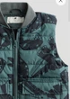 Жилетка для хлопчика H&M, жилет, безрукавка, 6-8 років, 122-128 см, зелена з динозаврами - изображение 4