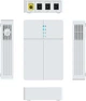 ДБЖ для маршрутизатора WGP Mini DC Optima 301 9900mah 9-12V - зображення 4