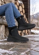 Женские дутики зимние Paolla с мехом 41 26.5 см черные (N 27 черные) - изображение 6
