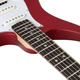 Безголова електрогітара HILS HNS1R S/RR (Satin Ruby Red) - зображення 8