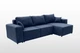 Диван HF Прадо угловой 310х164 см Allure Navy (HF601) - изображение 1