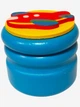 Дерев'яна скринька для молочних зубів Viga Toys Зубна фея Літак, синій (53911) - зображення 3
