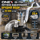 Насос для вигрібної ями ONEX OX-7794 3950 Вт фекальний дренажний насос для септика каналізації та брудної води занурювальний з подрібнювачем продуктивністю 20 м³/год напором 28 м рукавом 20 м FastFix частинки до 20 мм - зображення 3