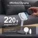Чехол ESR Orbit для Airpods 5/4 - Halolock MagSafe, Black (4894240217580) - изображение 7
