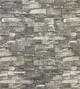 Самоклеящаяся декоративная 3D панель под камень черный песчаник 700x770x3мм - изображение 1