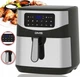 Аэрофритюрница DMS HF-7S XXL 7 л, 1800 Вт, 10 программ, цифровая, таймер 1-60 мин температура регулируется 50-200 °C - изображение 1