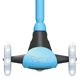Самокат YVolution YGlider KIWI 120х70 мм синий LED-подсветка 2,9 кг для детей 3-10 лет - изображение 7