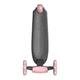 Самокат Yvolution YGlider KIWI 120х70 мм 2,9 кг розовый с LED-подсветкой - изображение 3